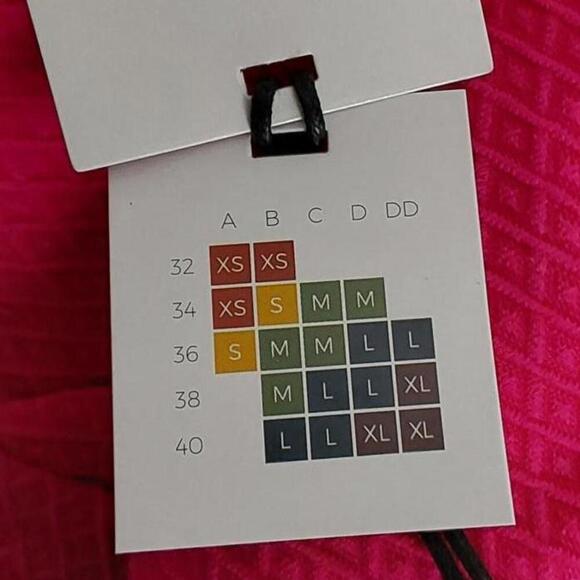 Textured Longline Wrap Front Triangle Bikini Top | Shade & Shore | Small - Picture 10 of 12